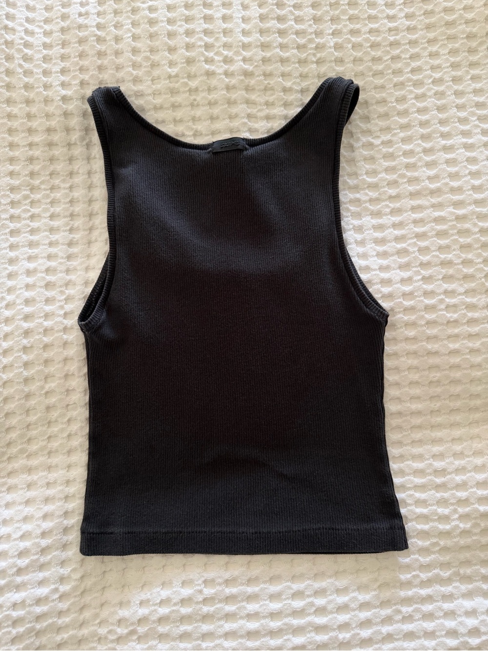 Skims Ribbed Set Size Small Black - Picture 6 of 13